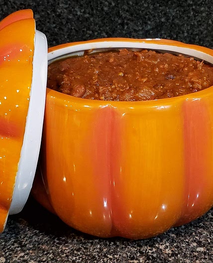 Smoked Brisket Pumpkin Chili