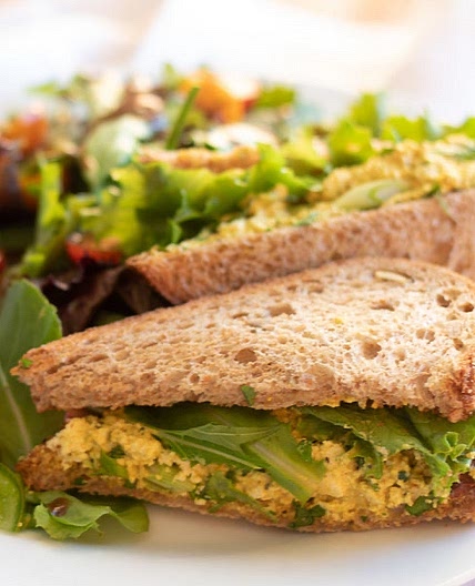 Curried Eggless Salad 
