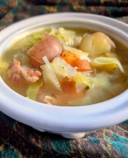 Rustic Irish Potato Cabbage Soup