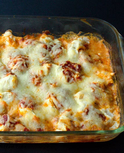 Keto Pizza Casserole