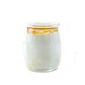 2/3 cup 99% fat-free, honey-flavoured yoghurt
