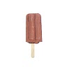 Chocolate covered ice cream popsicle