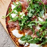 Burrata-Prosciutto Pizza