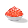 ¼ cup boiled strawberry bobas