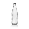 2 clean soda bottles