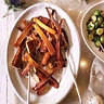 Balsamic and brown sugar roast carrots and parsnips