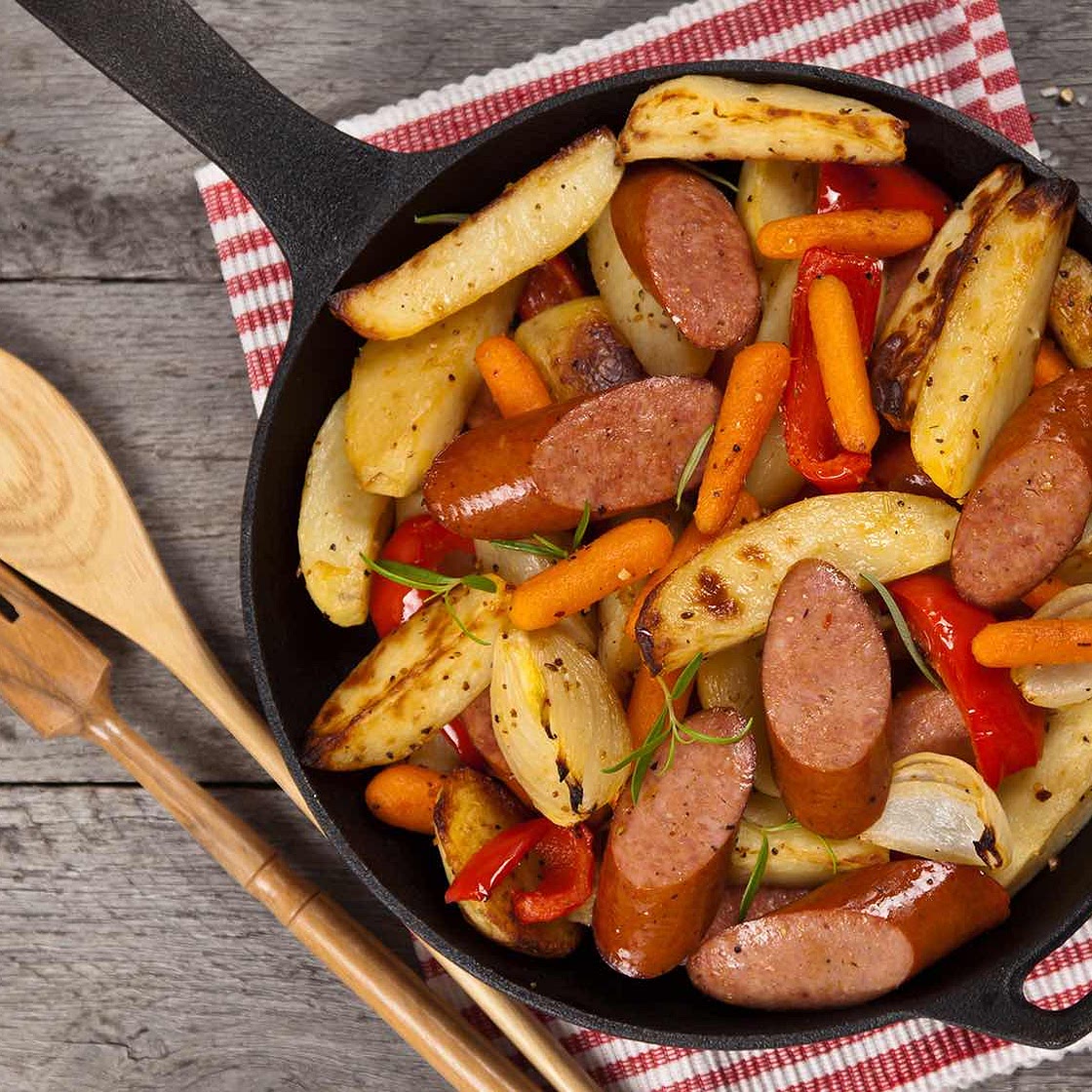 Sausage and Vegetable Bake
