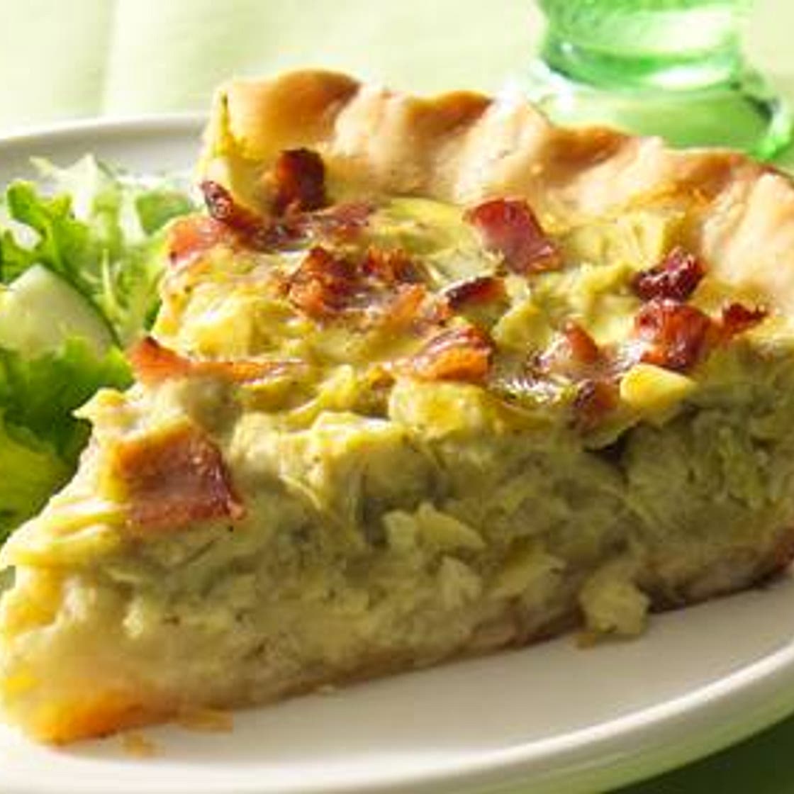 Easy Artichoke Quiche