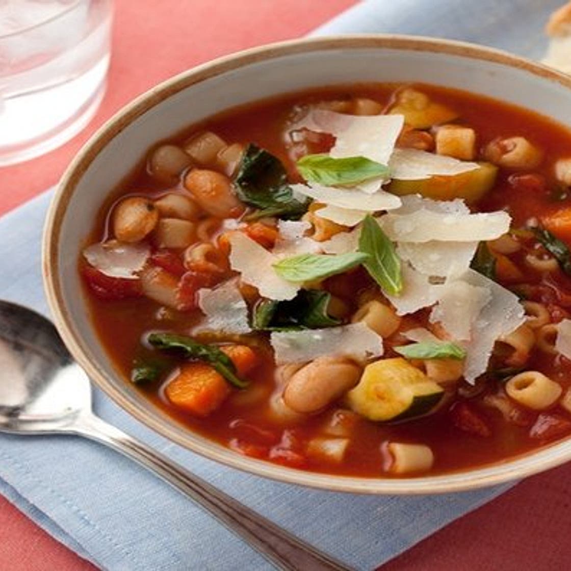 Minestrone Soup with Beans