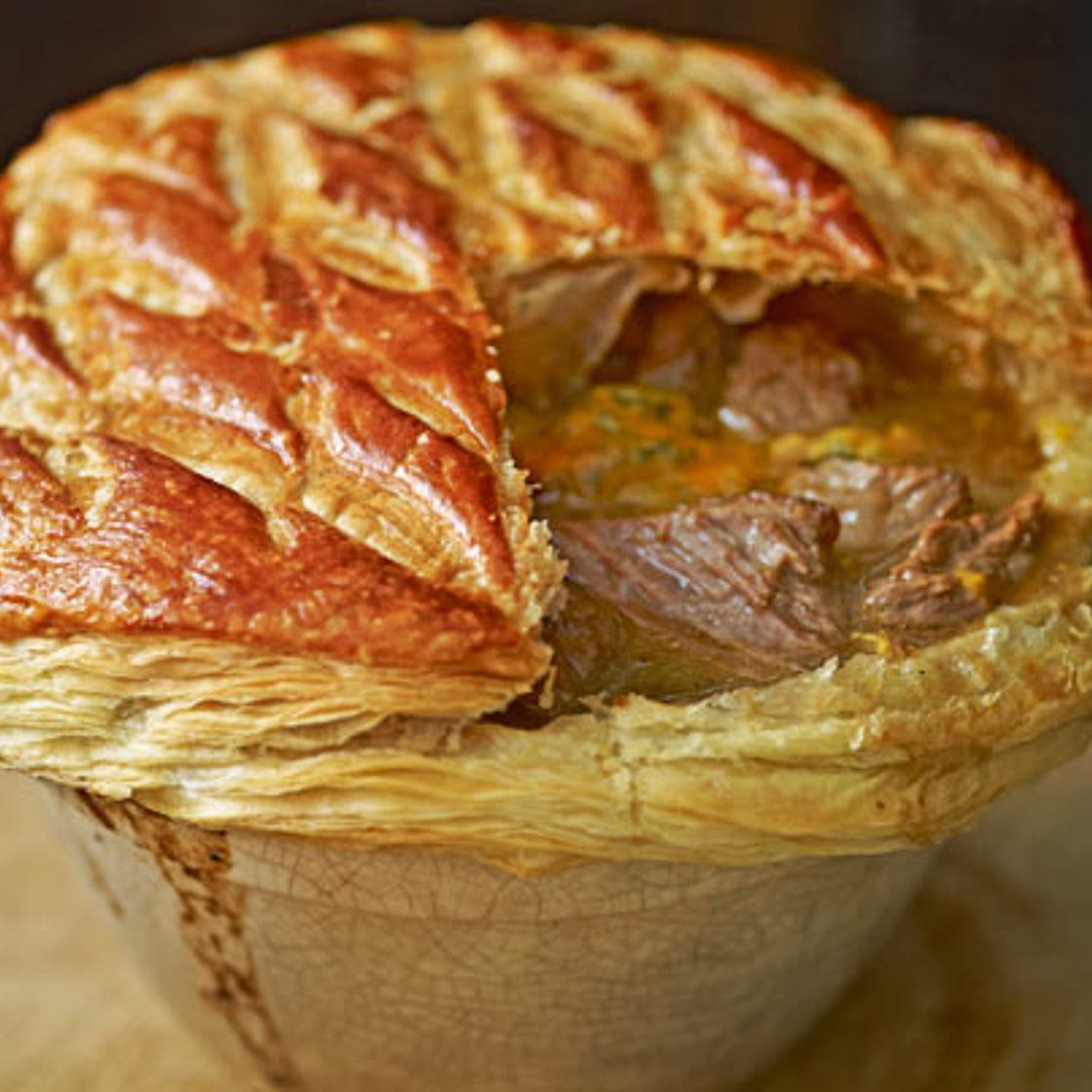 Beef, stilton and ale pie recipe