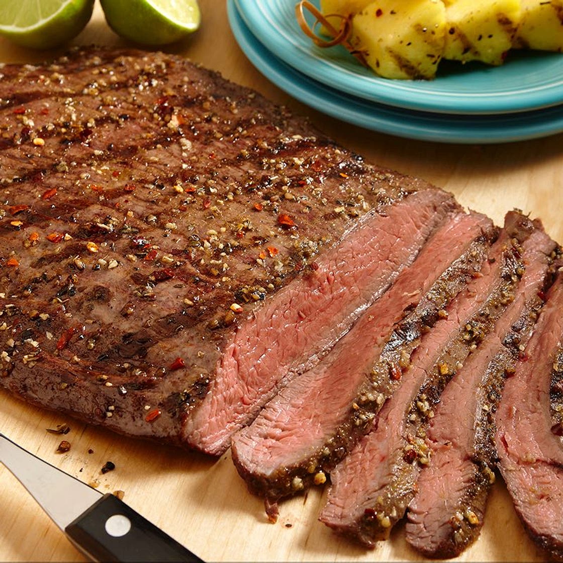 Caribbean Grilled Steak