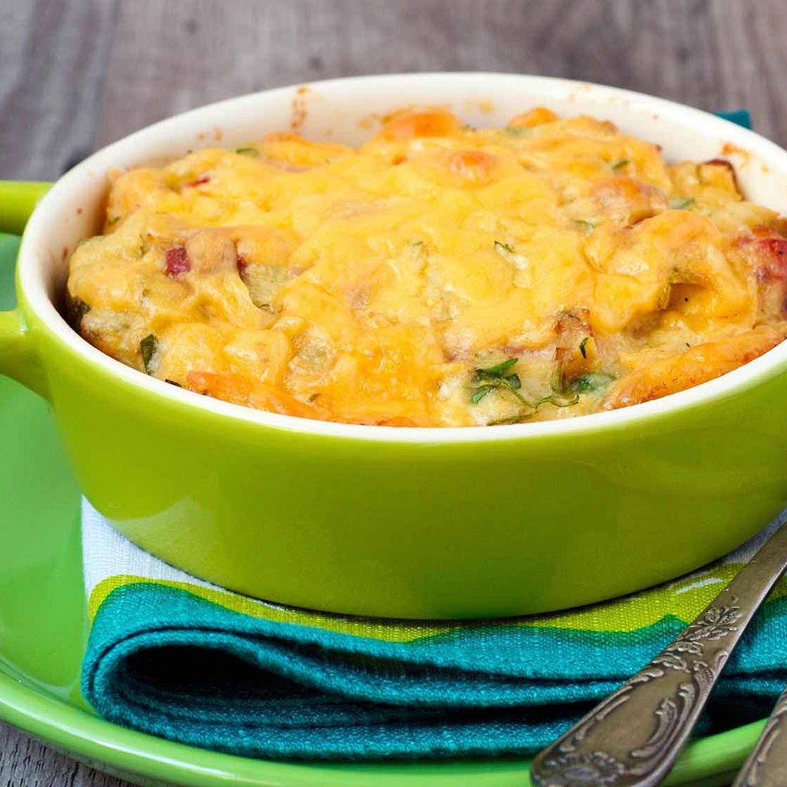 Cheesy Potato and Bacon Bake