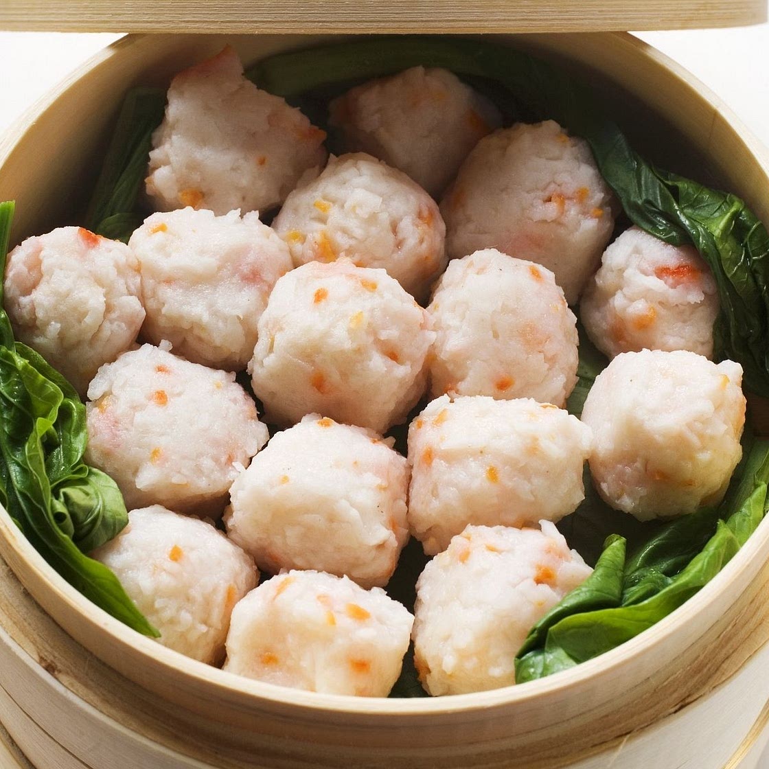 Steamed Chinese shrimp