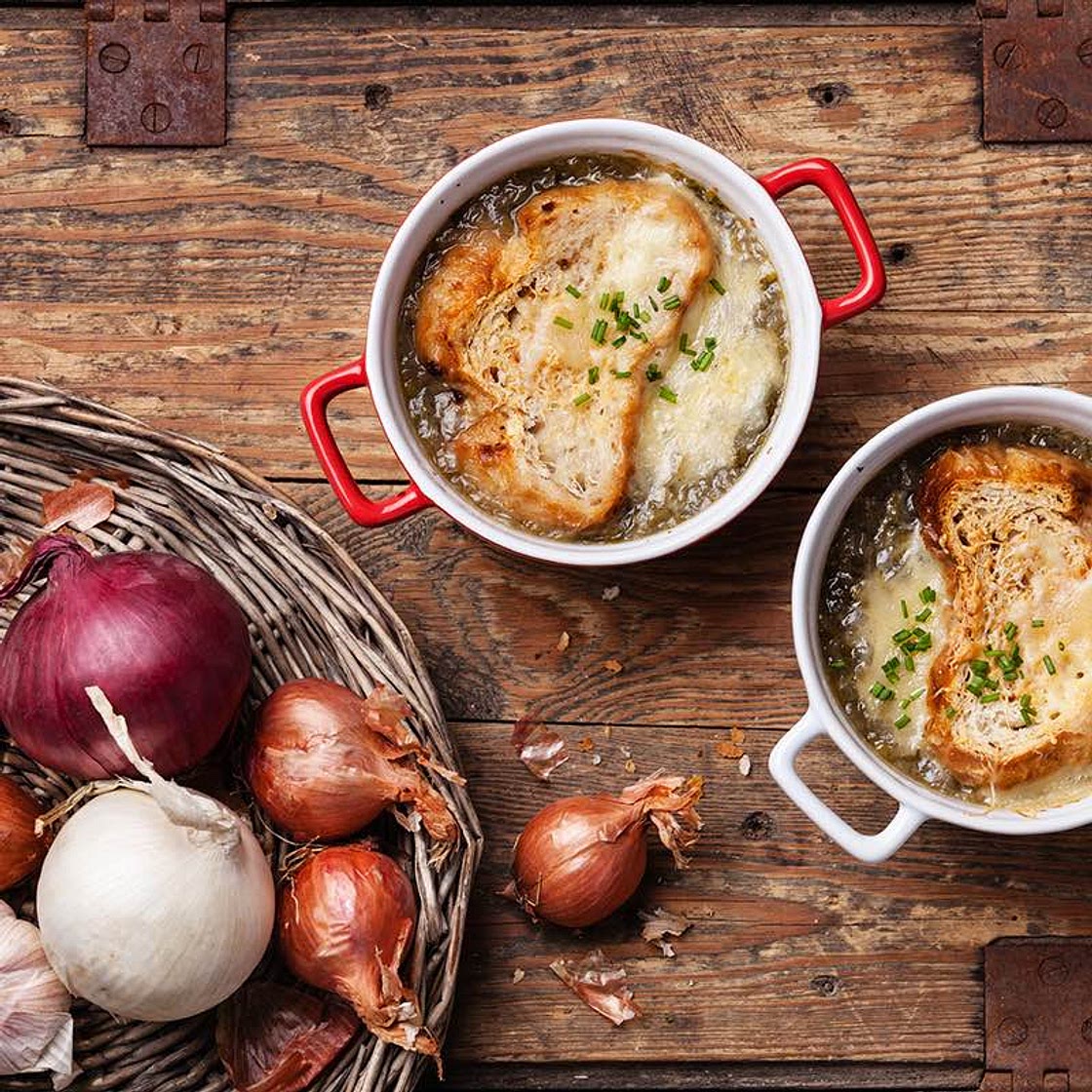 baked french onion soup recipe | Schwartz