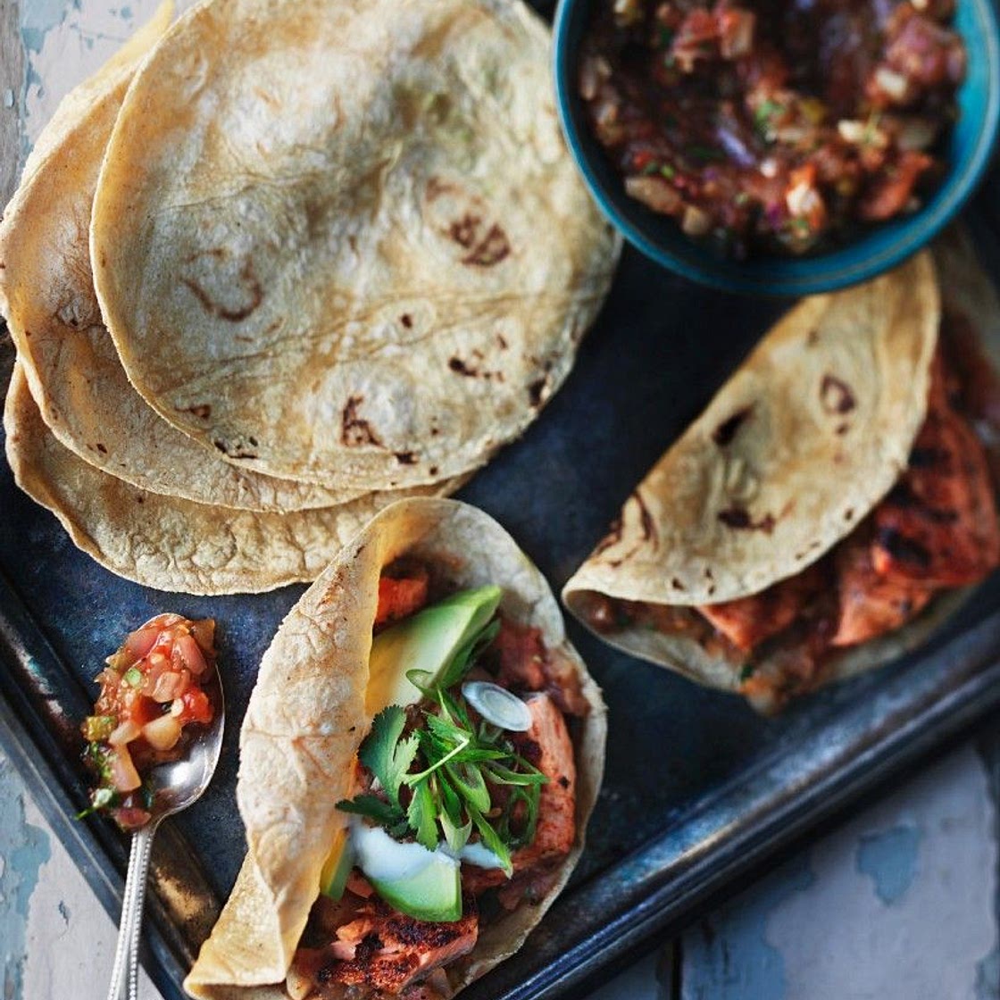 Tandoori Chicken Tacos