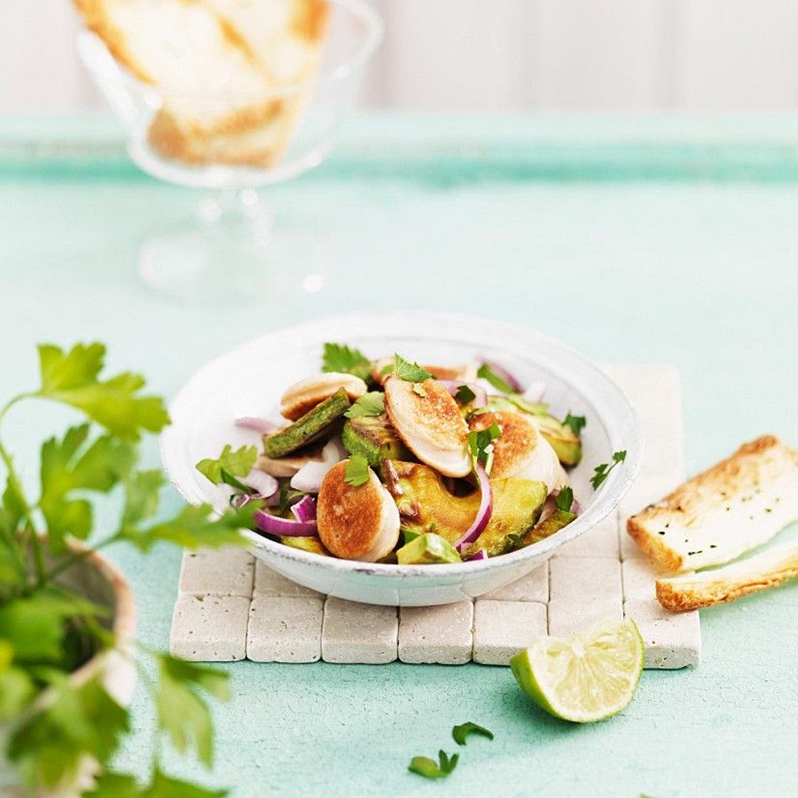 Avocado and Tofu Salad