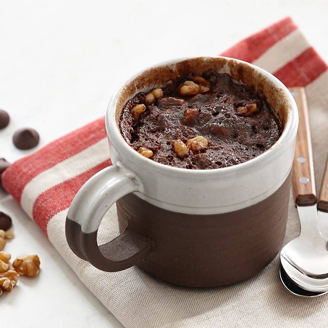 Spiced Fudgy Mug Brownie
