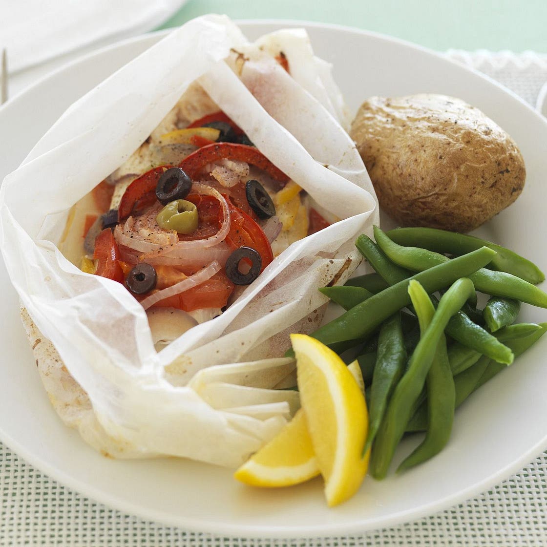 Steamed Fish Fillet with Vegetables