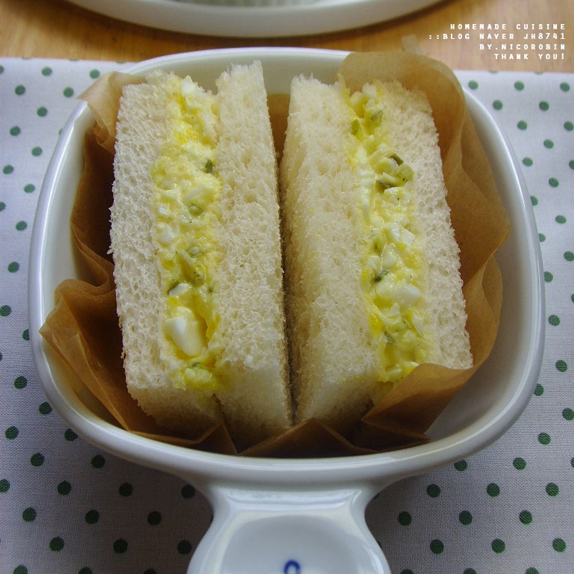 에그샌드위치 만들기