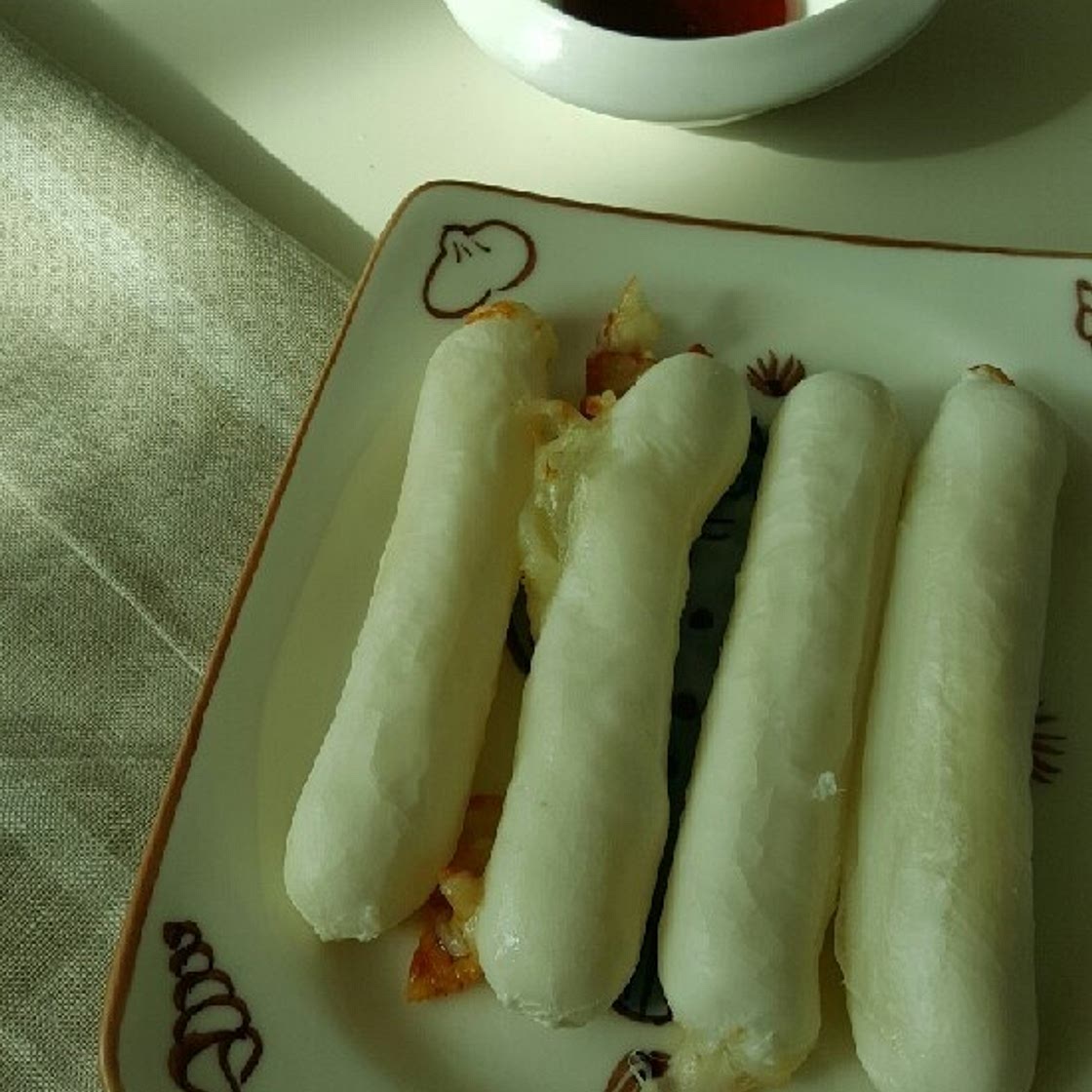 [에어프라이어요리]치즈가래떡구이 - 아이간식,간단간식