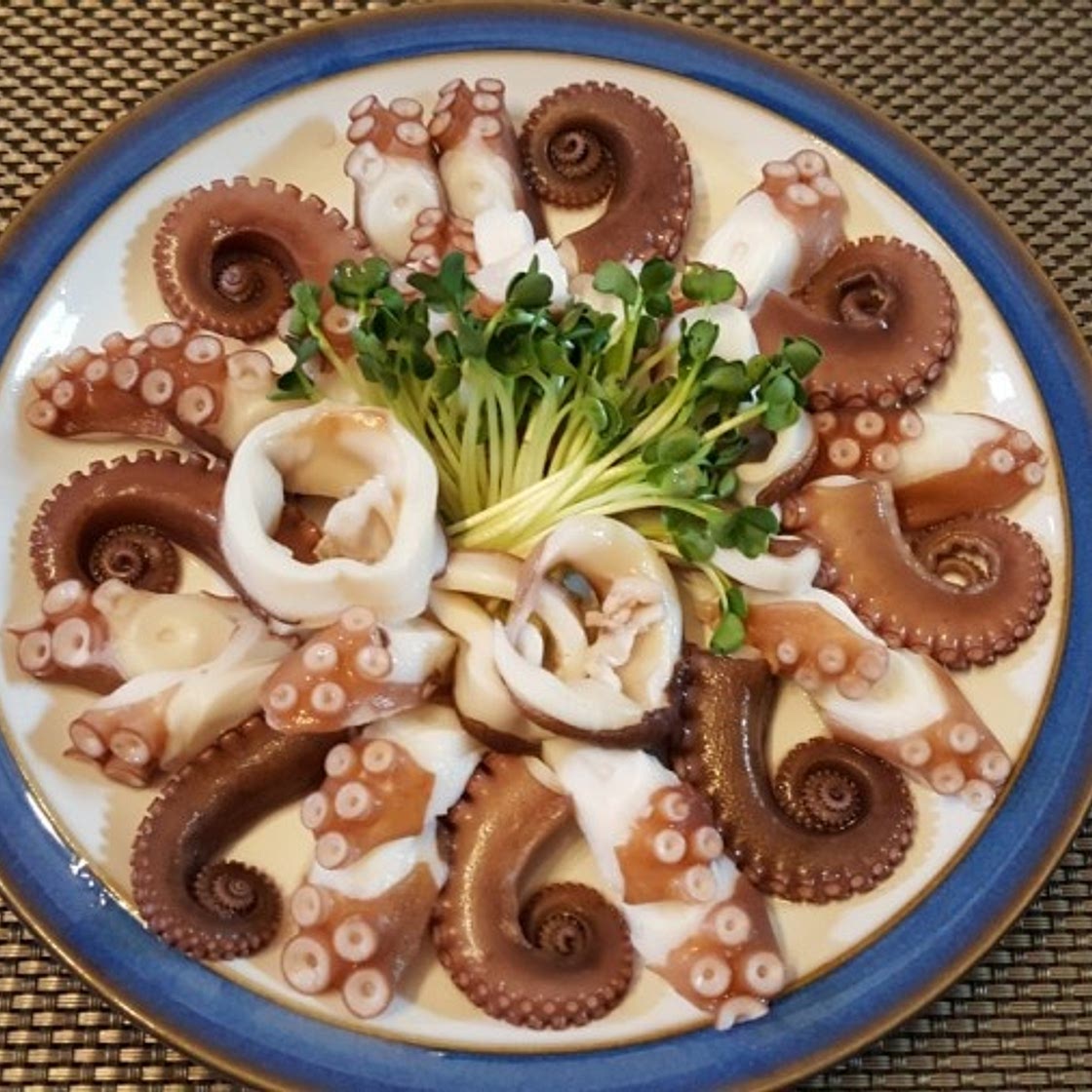 문어숙회 삶는 법 시간이 중요