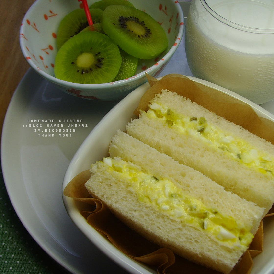 에그샌드위치 만들기