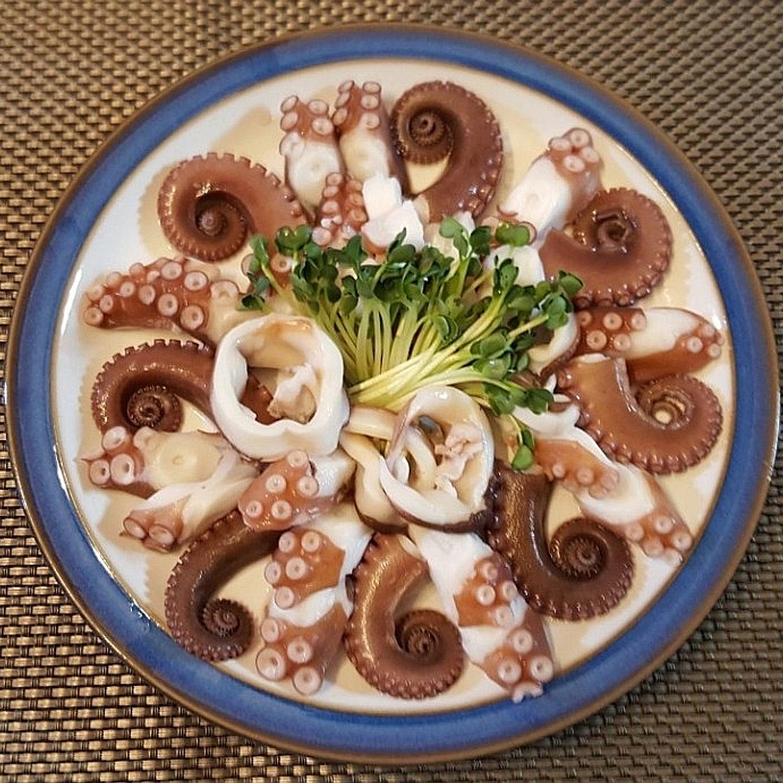 문어숙회 삶는 법 시간이 중요