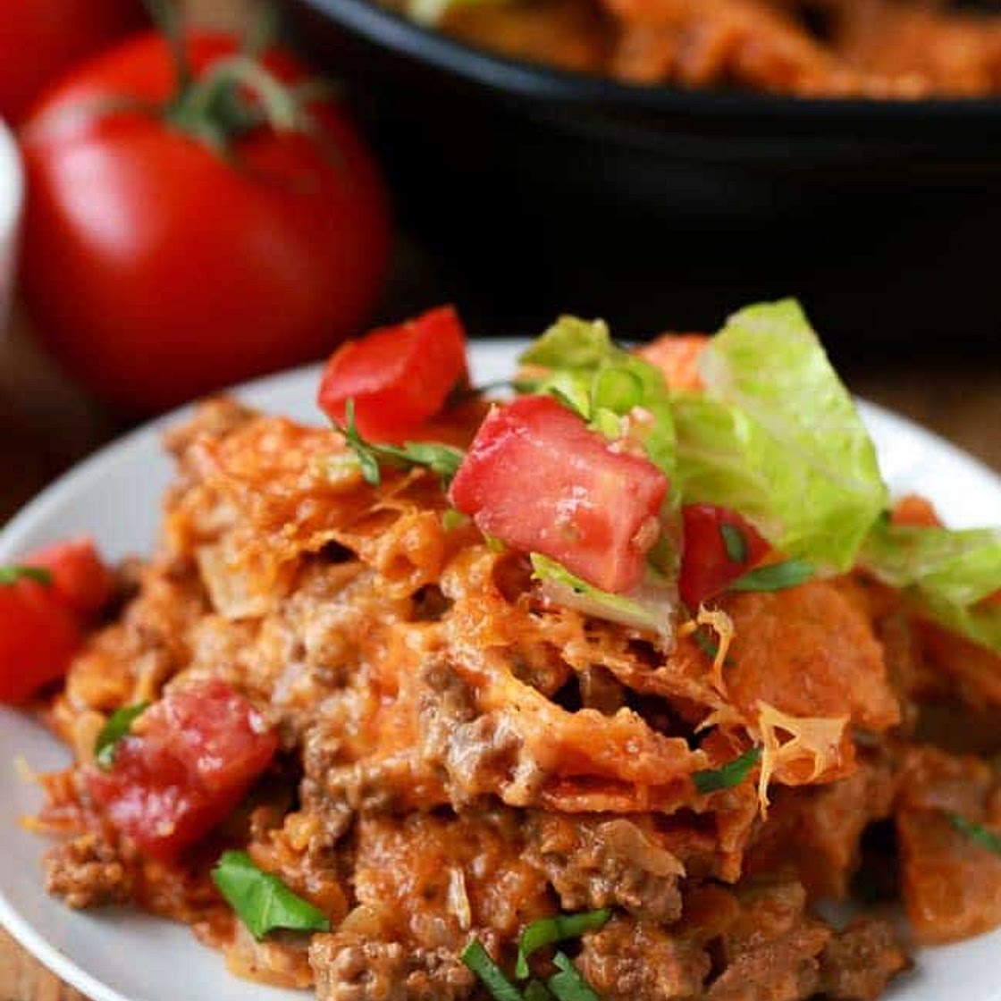 Layered Doritos Casserole