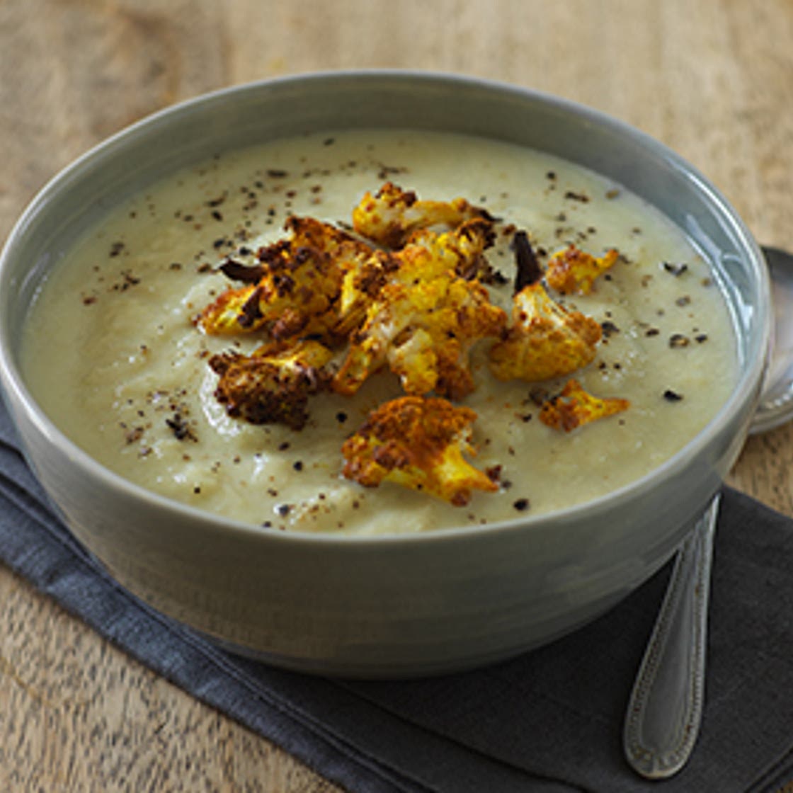 Cauliflower and leek soup