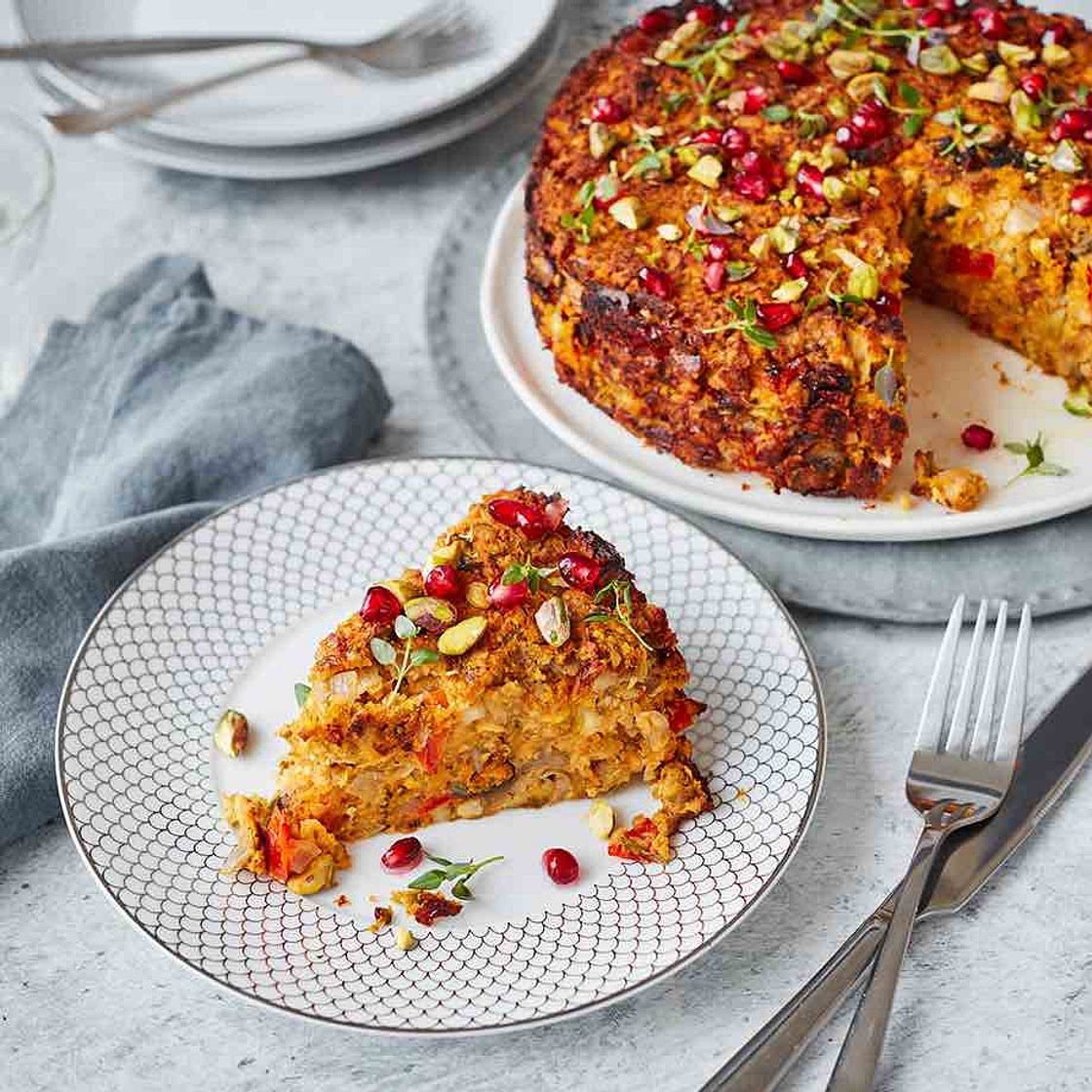Vegan nut roast