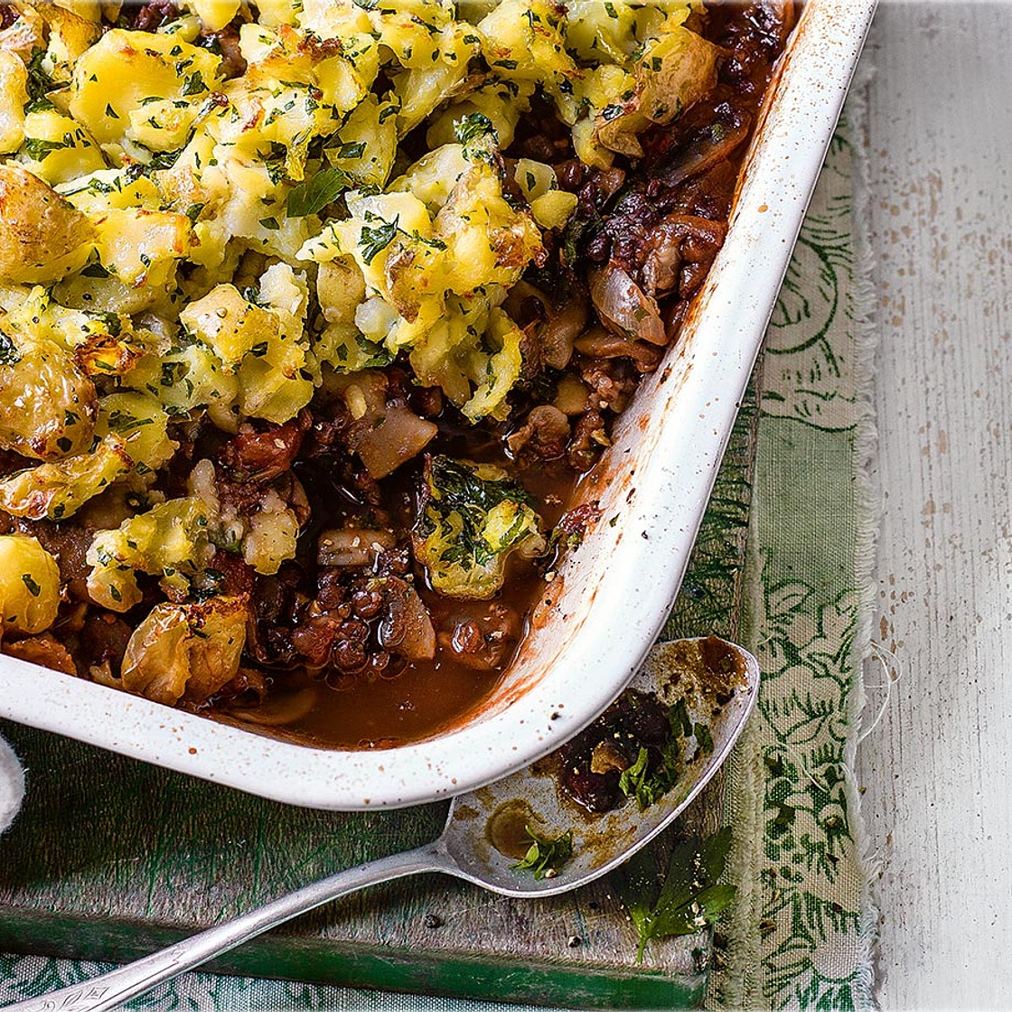Vegan shepherd's pie