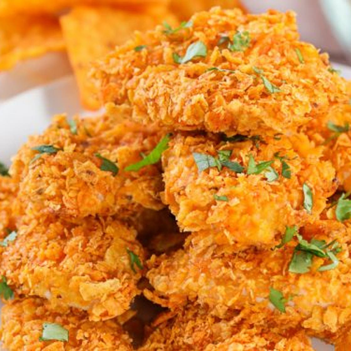 Doritos Crusted Chicken Strips