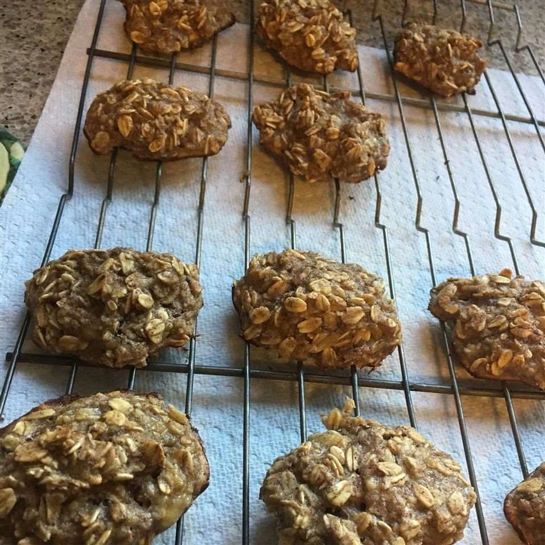 Biscuits santé aux bananes et à l’avoine
