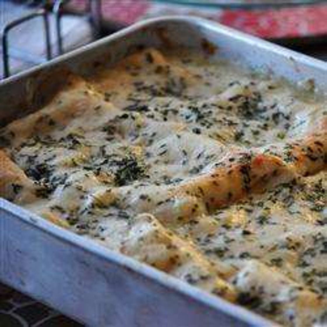Lasagne poulet et sauce blanche au fromage