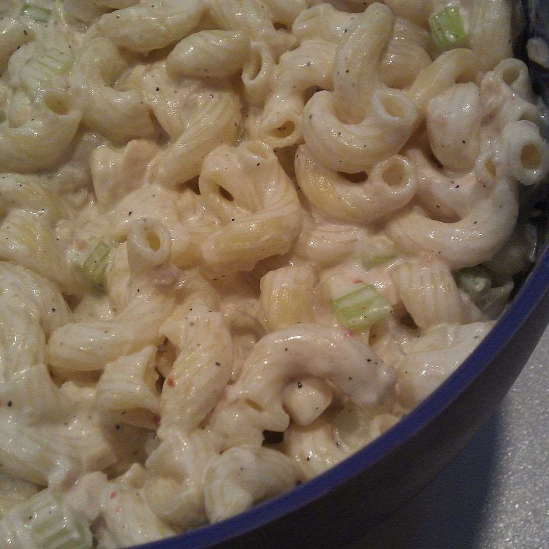 Salade de macaroni au thon