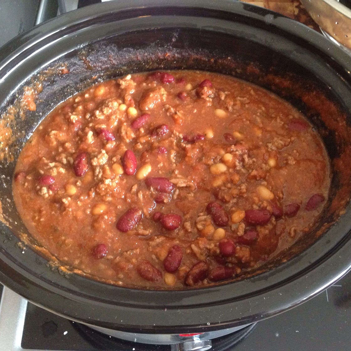 Slow cooker chilli con carne