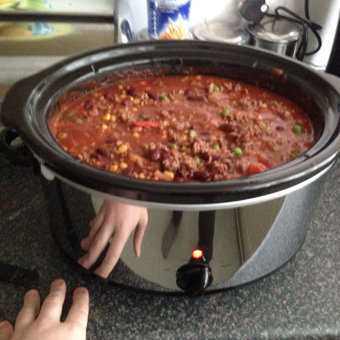 Slow cooker chilli con carne