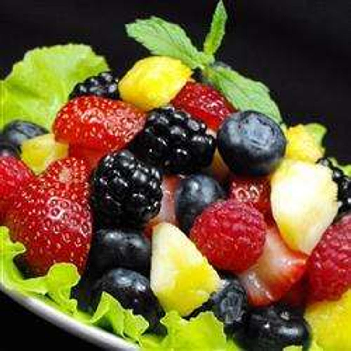 Salade de petits fruits