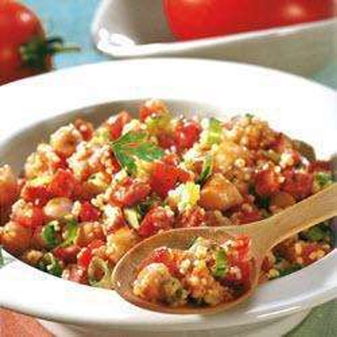 Couscous Salad with Chickpeas