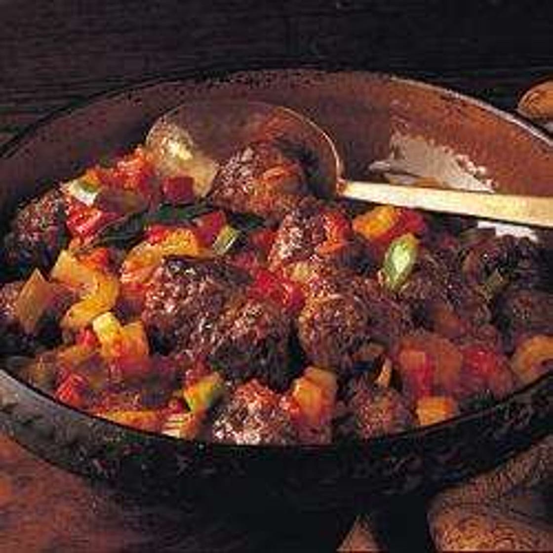 Boulettes de bœuf à la créole