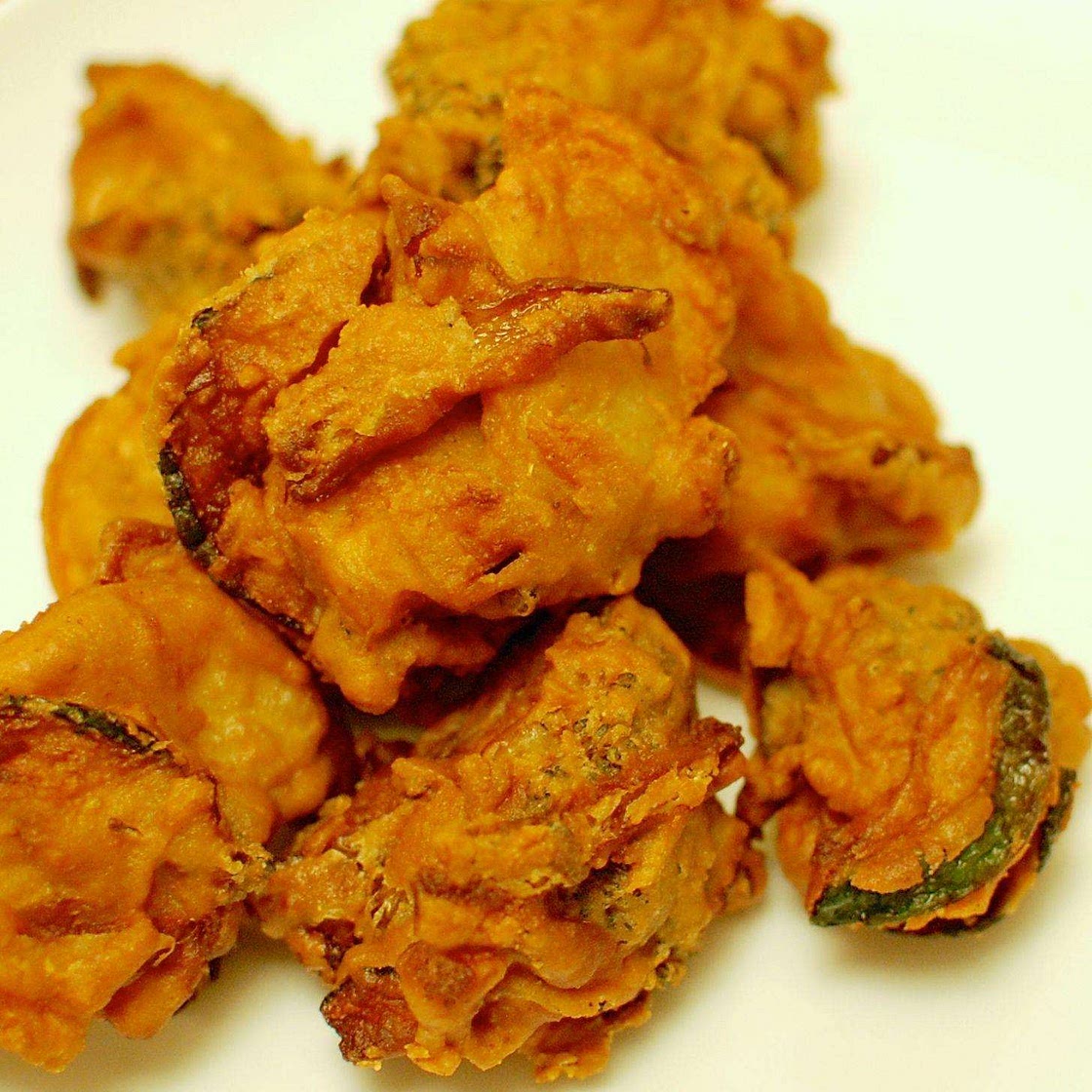 Bouchées de zucchini frit
