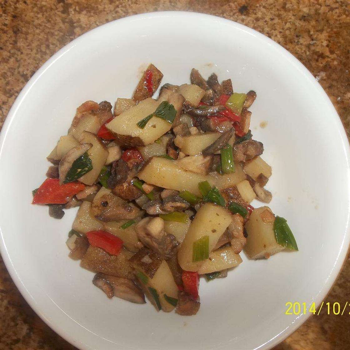 Casserole d’œufs et de légumes pour le déjeuner