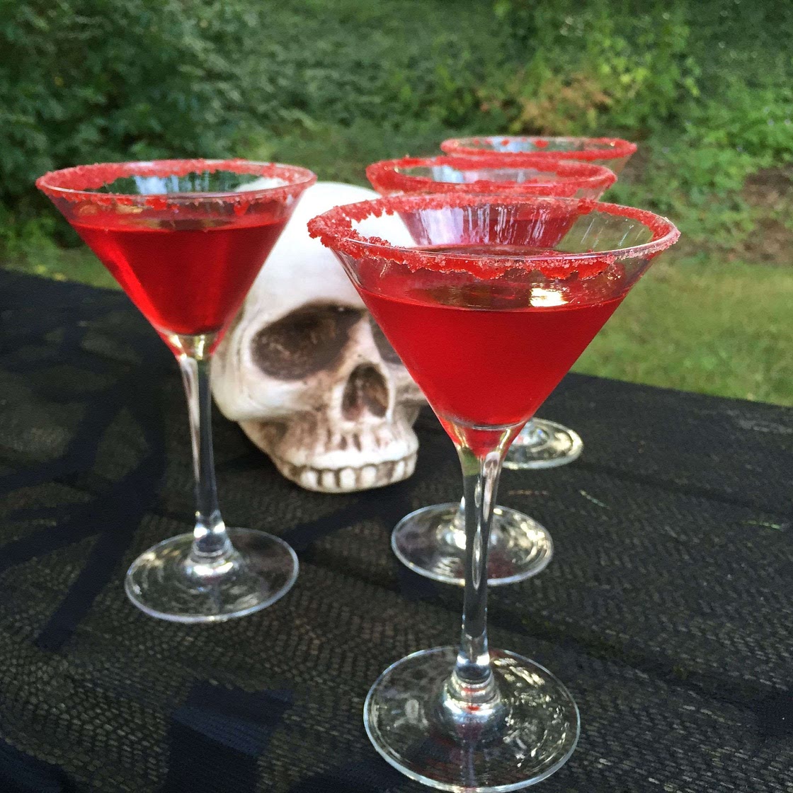 Halloween Blood Jelly Cocktail