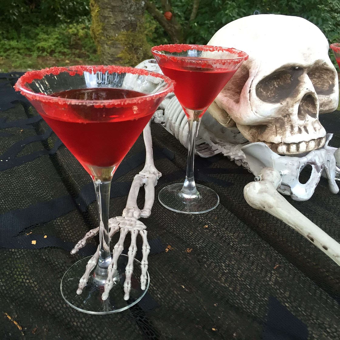 Halloween Blood Jelly Cocktail
