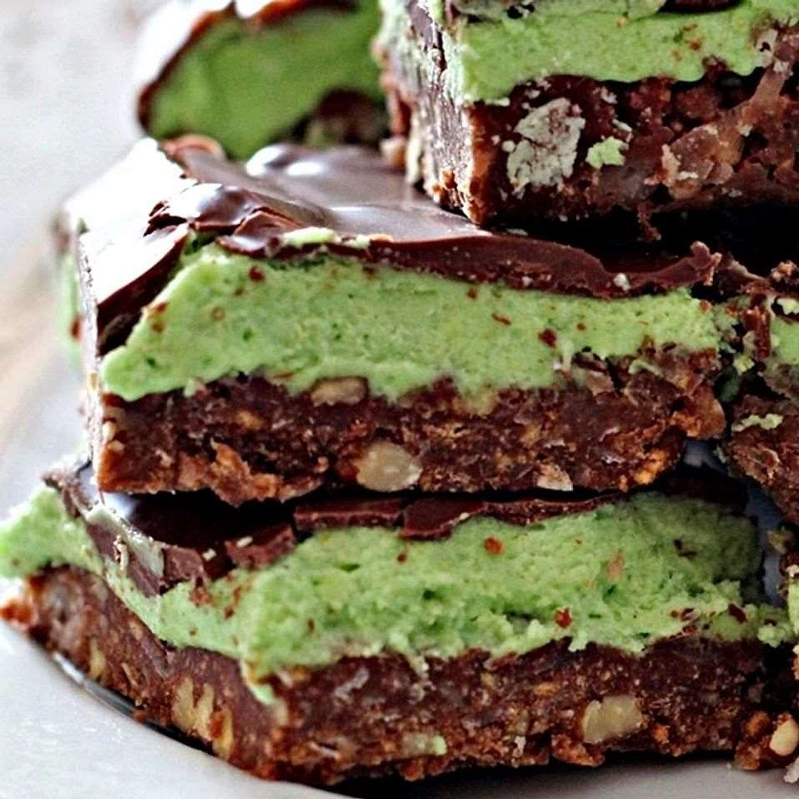 Barres nanaïmo choco-menthe