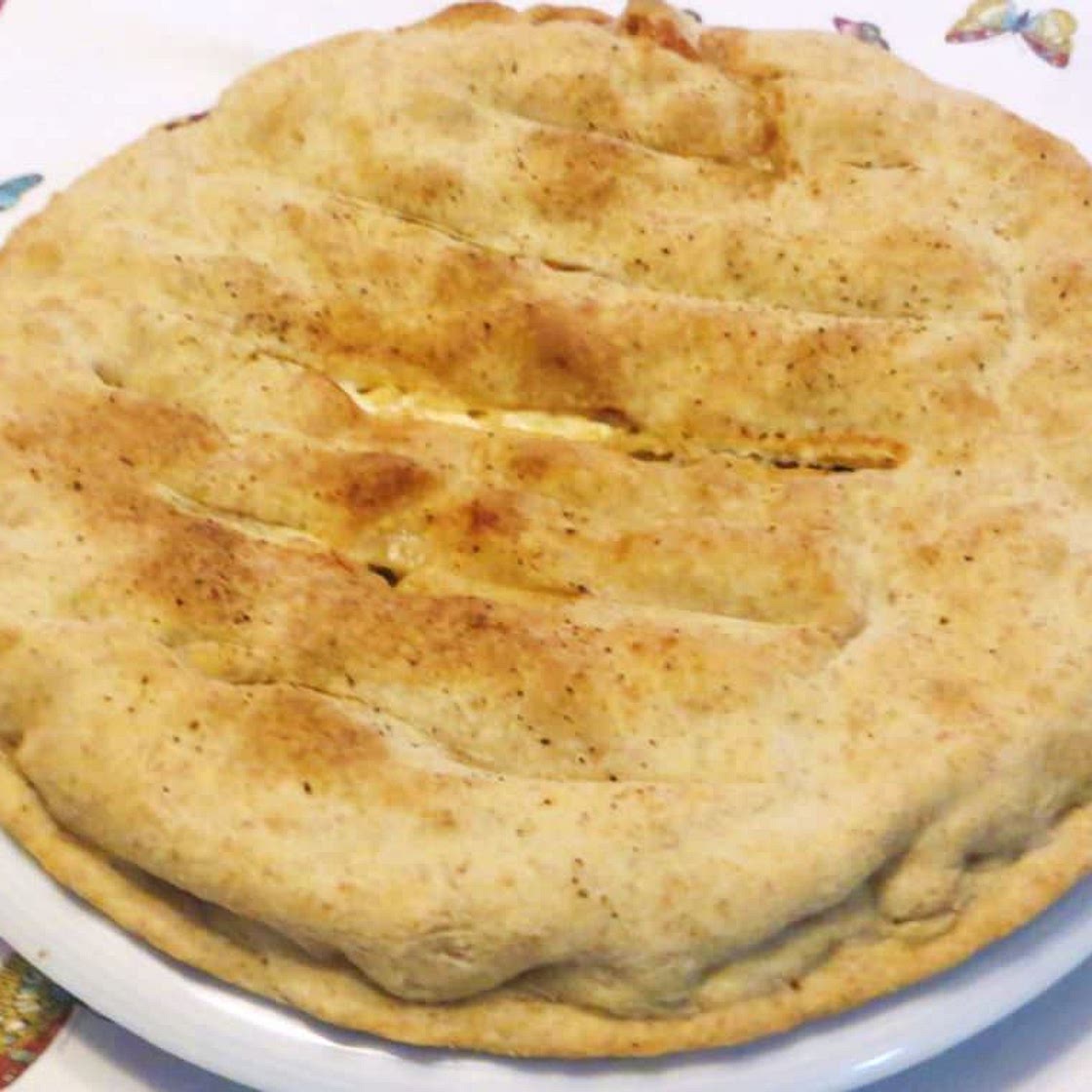 Insalata di pollo in crosta