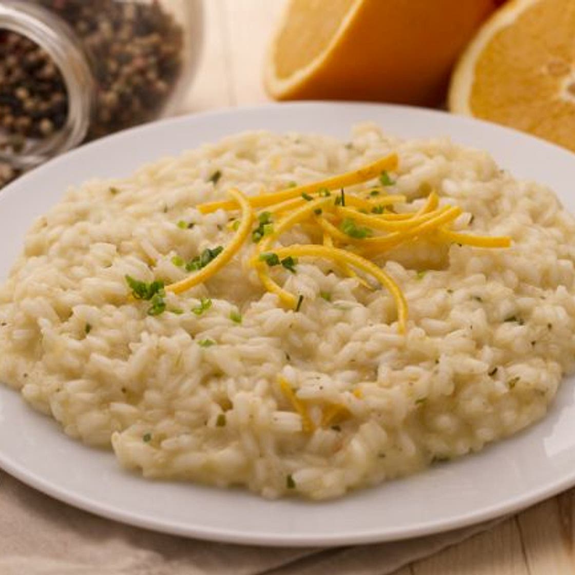Risotto all'arancia