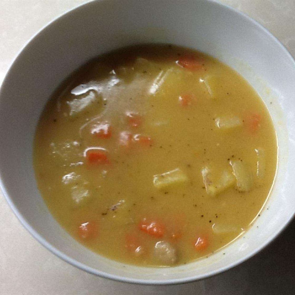 Soupe aux pois toute simple