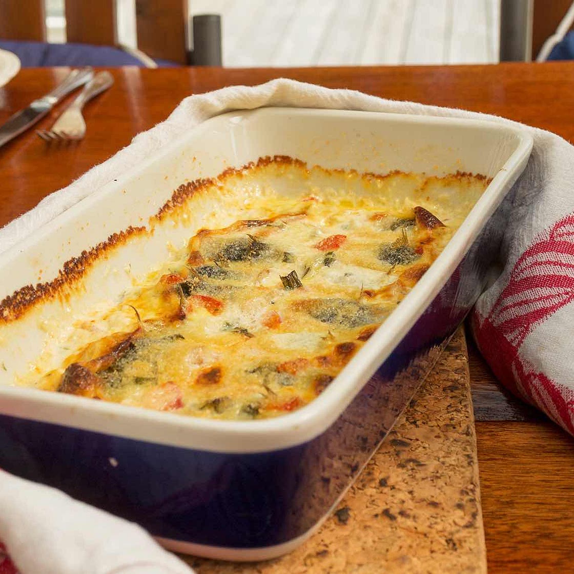 Gratin de fruits de mer