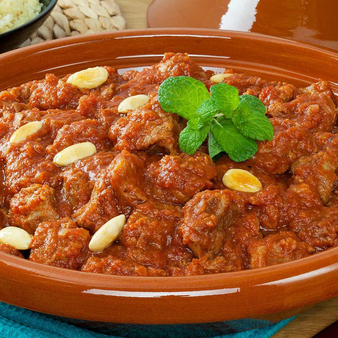 Tajine d'agneau aux légumes doux